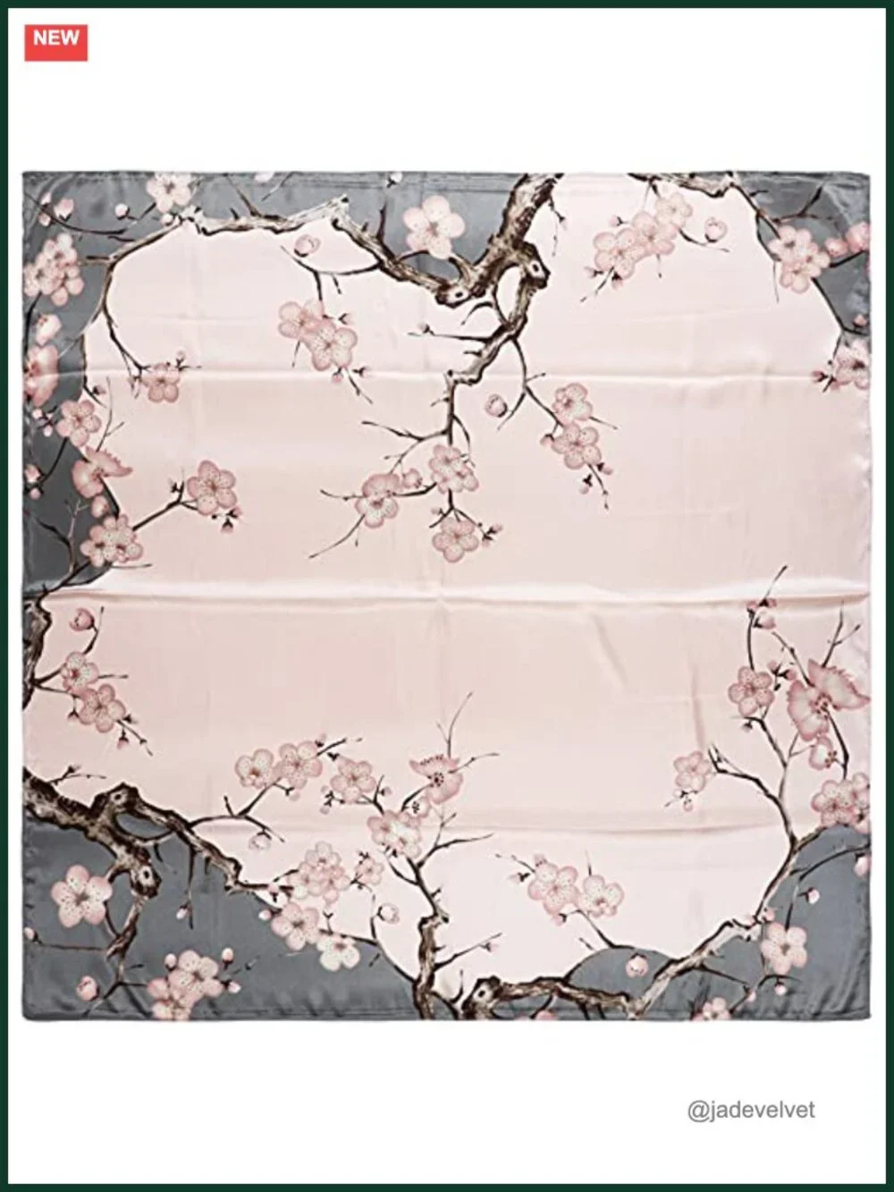 Silk Like Satin Square Scarf 35x35 Hair Wrap for Women Bandana